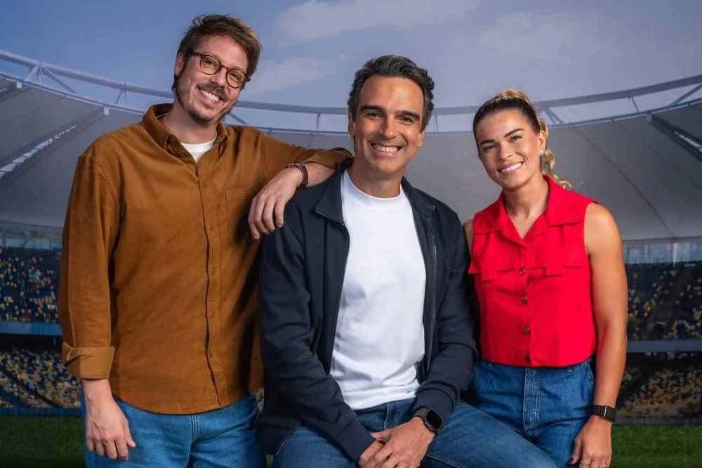 Globo escala Tadeu Schmidt e Fábio Porchat para programa diário da Copa do Mundo