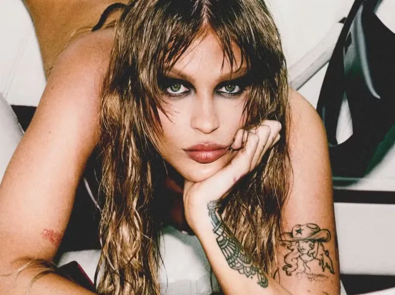 Luísa Sonza em foto promocional do disco 'Brutal Paraíso' — Foto: Divulgação